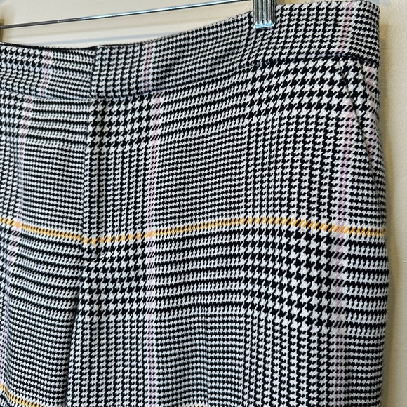 BP | Glen Check Plaid Retro Vibes Dark Academia Slacks Classic Trousers Pants - Picture 6 of 13